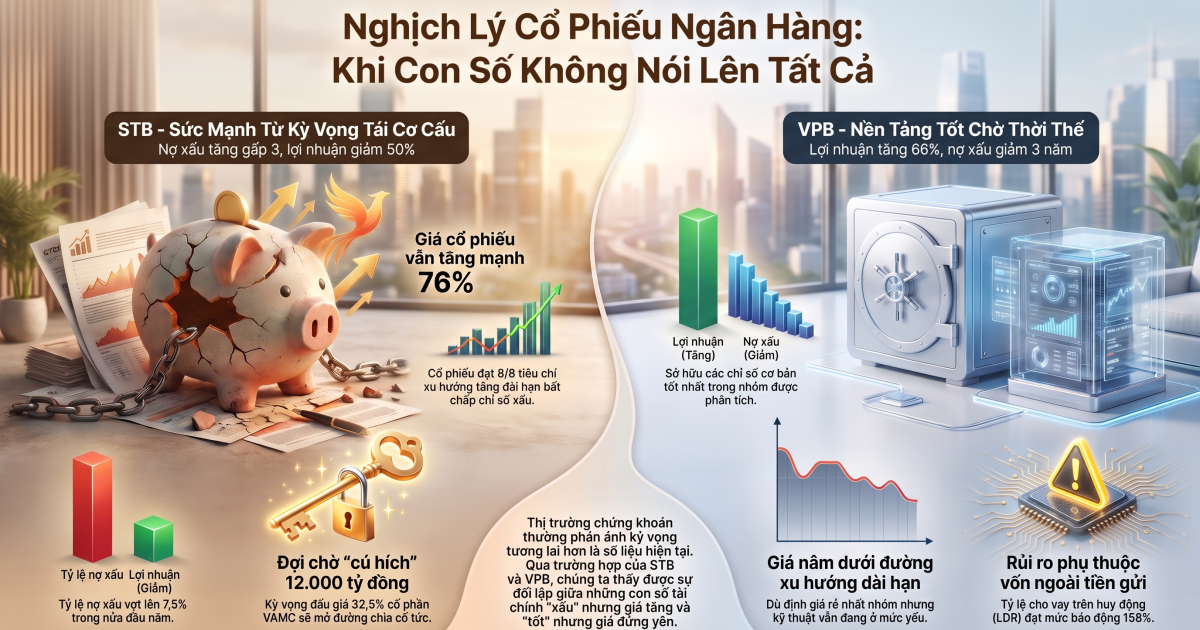 Series 29 cổ phiếu FTSE GEIS — Kỳ 4: STB, VPB nghịch lý cổ phiếu ngân hàng