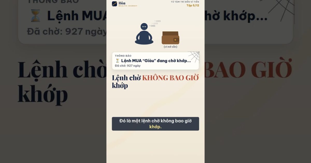 tư duy tích cực thôi chưa Đủ: "lệnh chờ" không bao giờ khớp nếu thiếu hành Động và kiên nhẫn